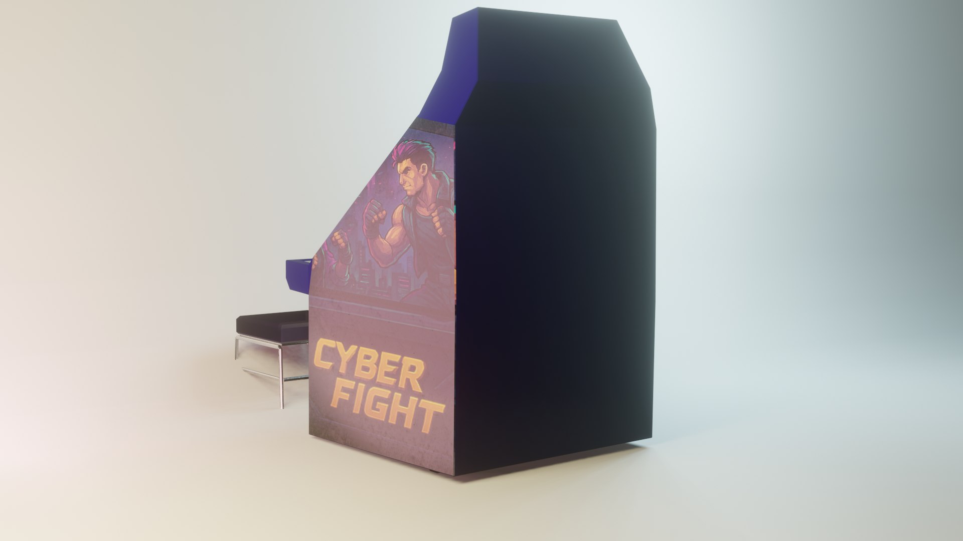 Arcade Game Machine 3D Model - TurboSquid 2390372