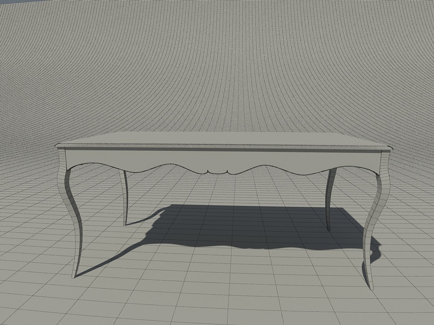 Classic Table 3d Max