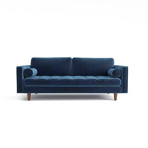 tufted sofa