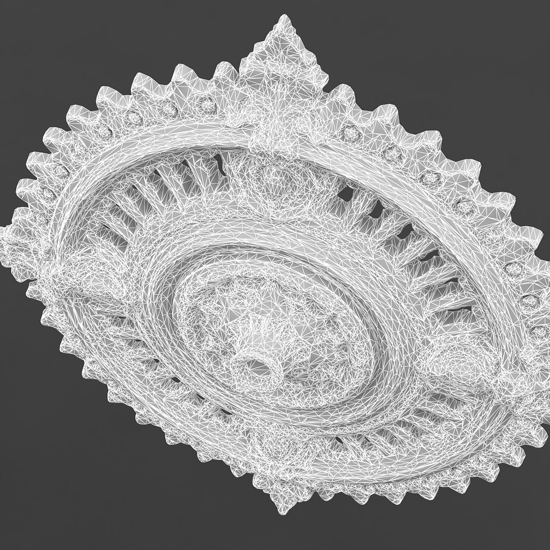 Classic Ceiling Pattern 02 3D Model - TurboSquid 1517113