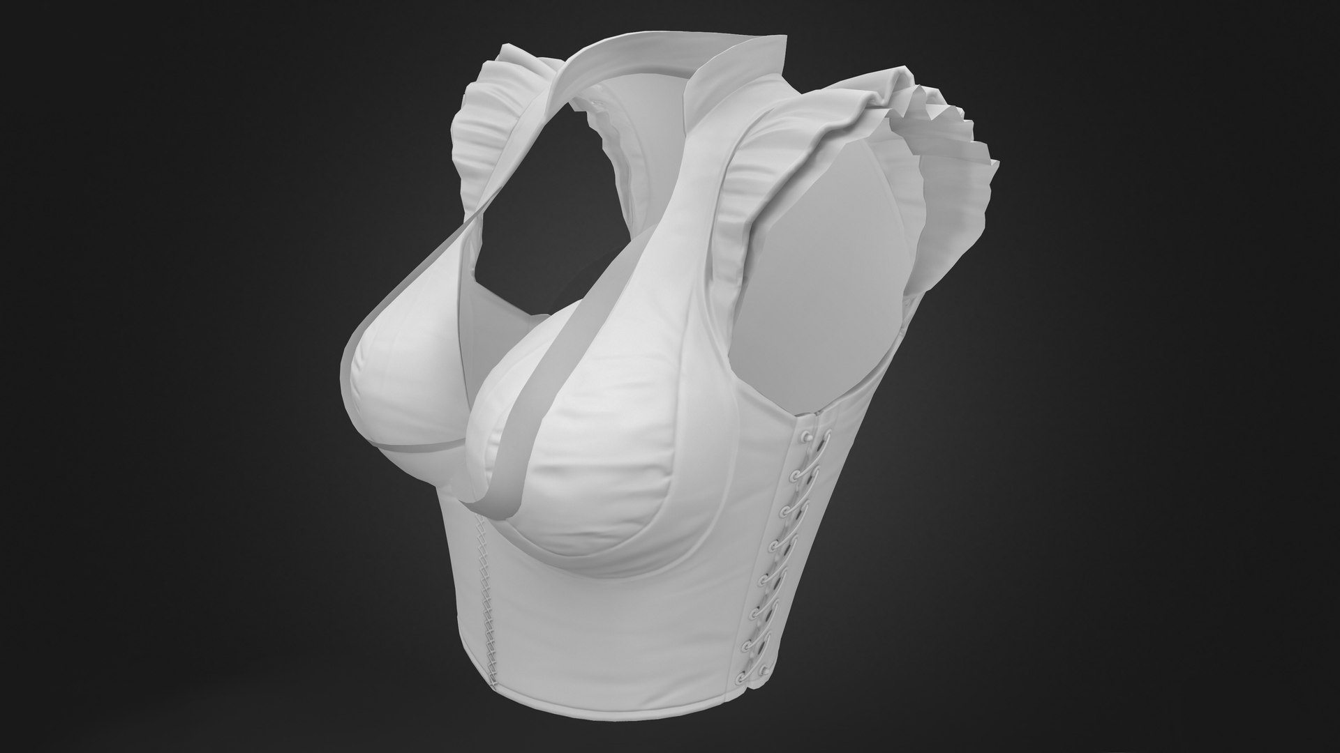 3D Green Ruffled Cap Shoulders Crop Female Top https://p.turbosquid.com/ts-thumb/Rd/xZ3EHT/9K/previewao/png/1672254445/1920x1080/fit_q87/4f2d8c2d042d65fb091a72cce3ab871c7008bf58/previewao.jpg