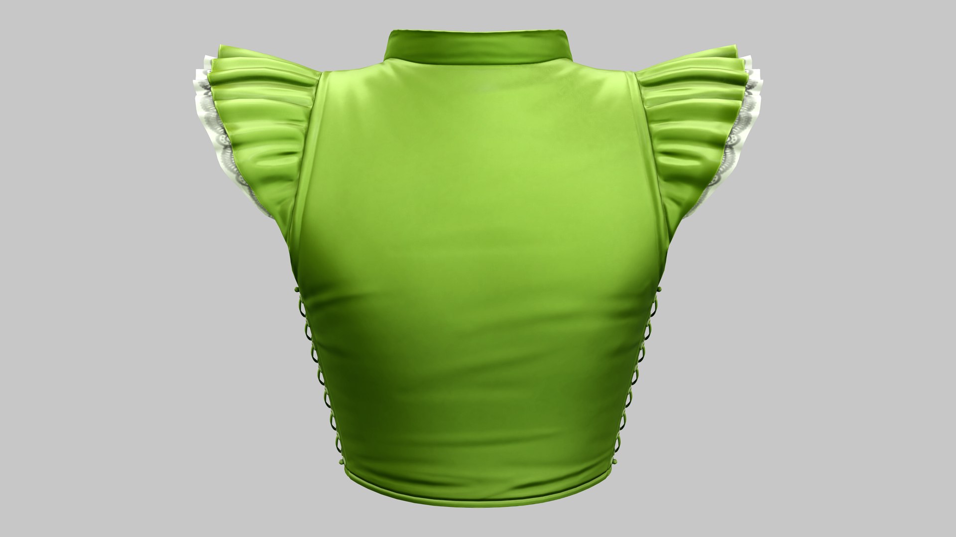 3D Green Ruffled Cap Shoulders Crop Female Top https://p.turbosquid.com/ts-thumb/Rd/xZ3EHT/nl/preview4/png/1672254435/1920x1080/fit_q87/c43aa13b097149f014bdcfc385d38d562fe9aecc/preview4.jpg