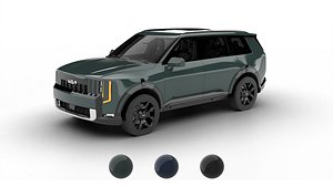 Kia Telluride SX 2027 3d model 3D