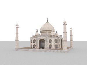 Tajmahal low poly