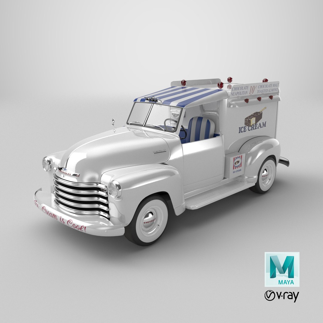 Vintage Chevrolet 3100 Ice Cream Truck 1949 White 3D model https://p.turbosquid.com/ts-thumb/Re/12XLd5/0U/stemcell_maya_vray_render/png/1776953290/1920x1080/fit_q87/926fd752648fe5a5fd3232bc8b9363d73471b384/stemcell_maya_vray_render.jpg