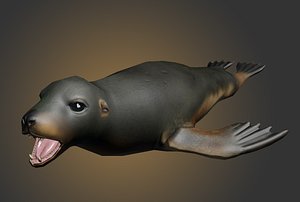 3D games animation model