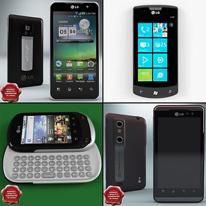 3d model lg phones v1