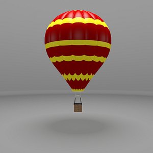 hot air ballon 3d 3ds