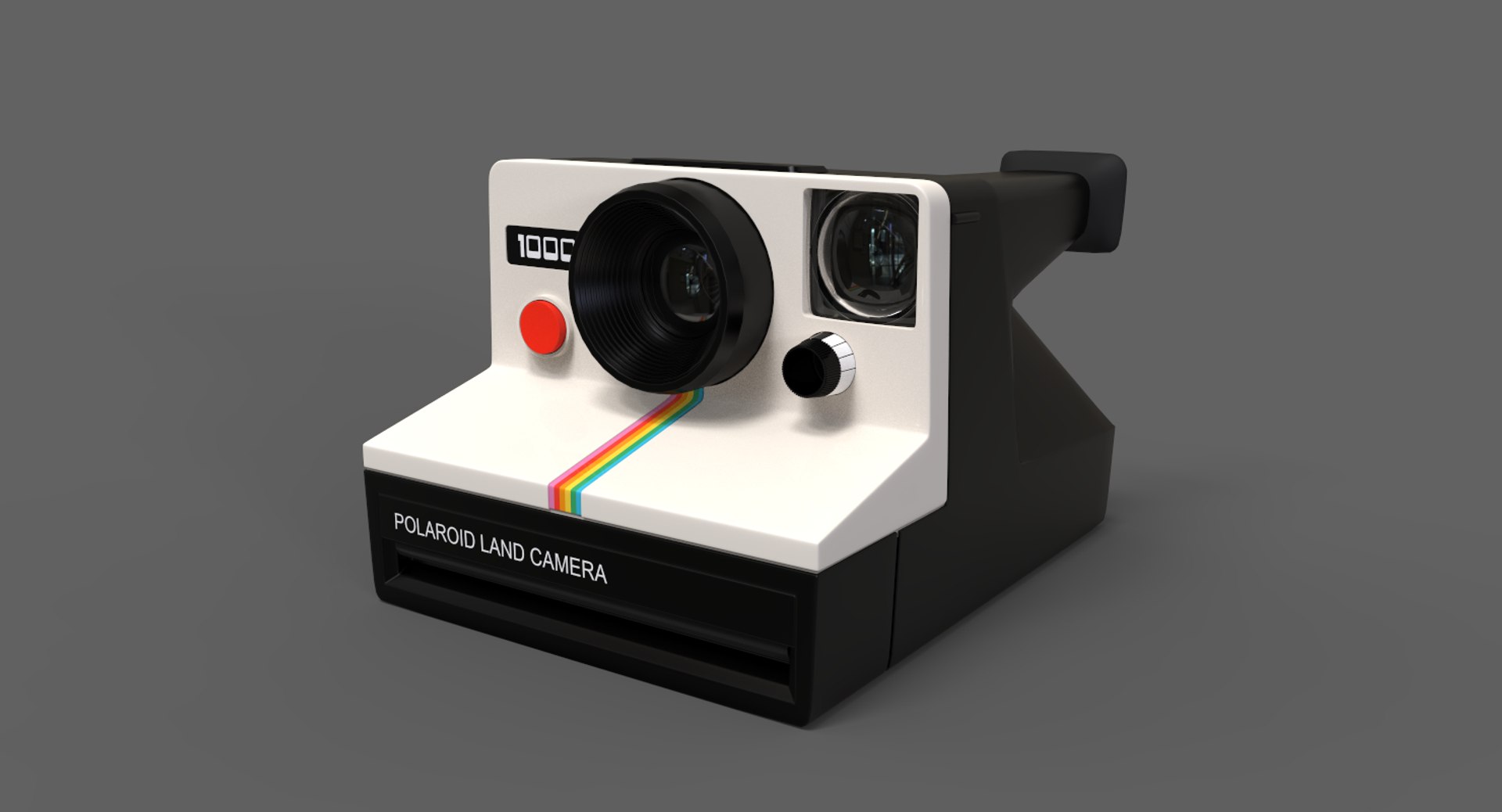 3D camera polaroid model - TurboSquid 1269188