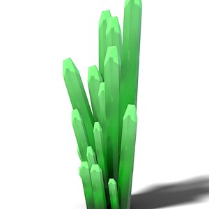 3D model Green Crystal
