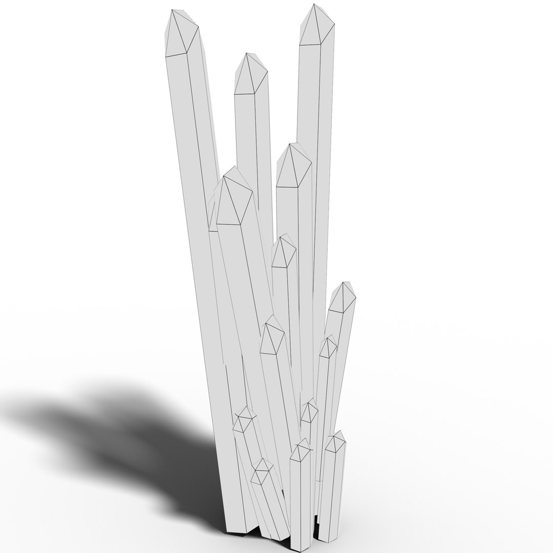 3D Model Green Crystal - TurboSquid 2091436