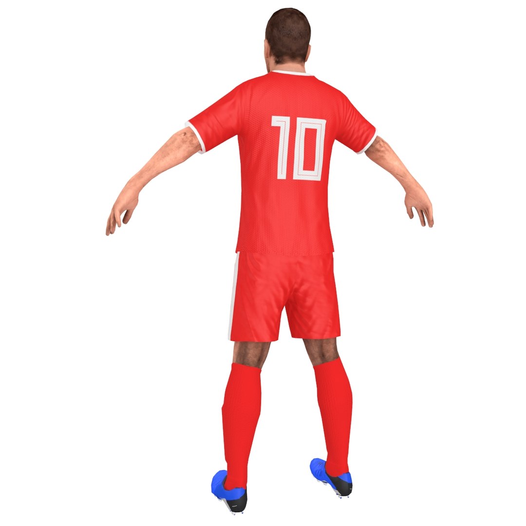 3D Soccer Player 2018 Model - TurboSquid 1299005