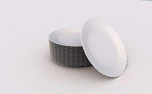 3D tableware dishes plate