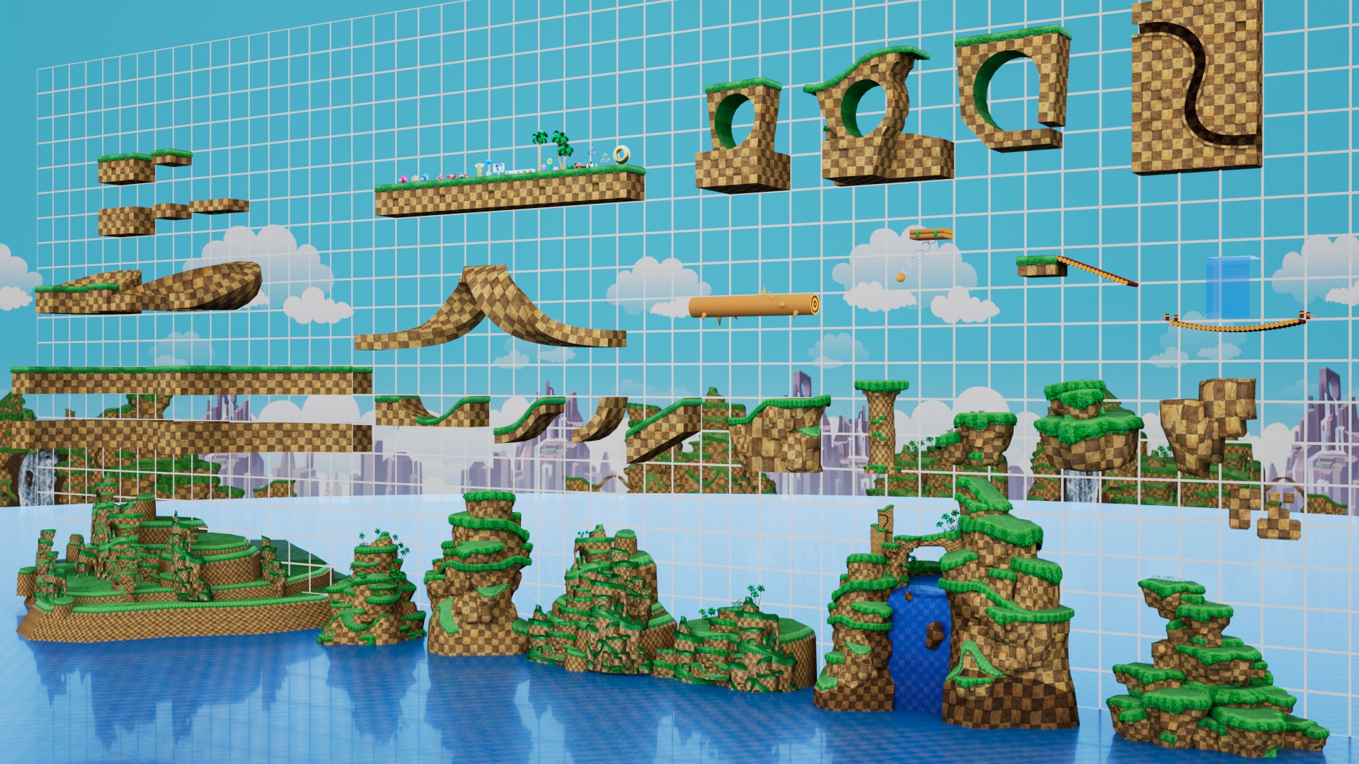 3D Sonic BUILDER Model - TurboSquid 1953802