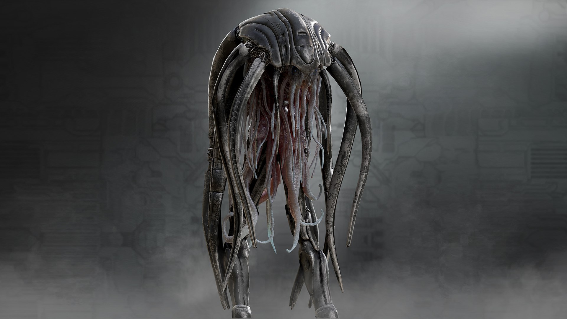 Sci Fi Alien Octopus 3D Model - TurboSquid 2381875