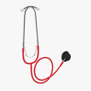 3D model stethoscope medicine