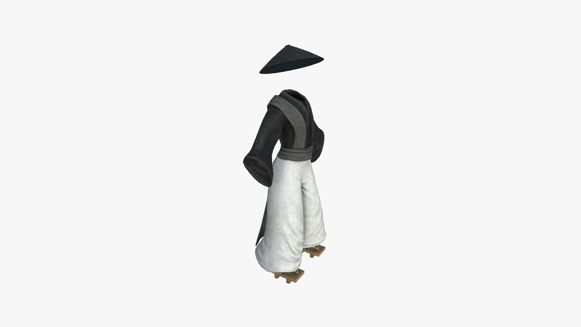 Samurai Old Outfit A09 White Black - Character Clothing Design 3D model https://p.turbosquid.com/ts-thumb/Re/SMGP2d/AD/r94/png/1705618022/1920x1080/fit_q87/82f8f509b9facd04b02038724f383e979368118c/r94.jpg