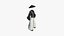 Samurai Old Outfit A09 Bianco Nero - Design di abbigliamento di carattere