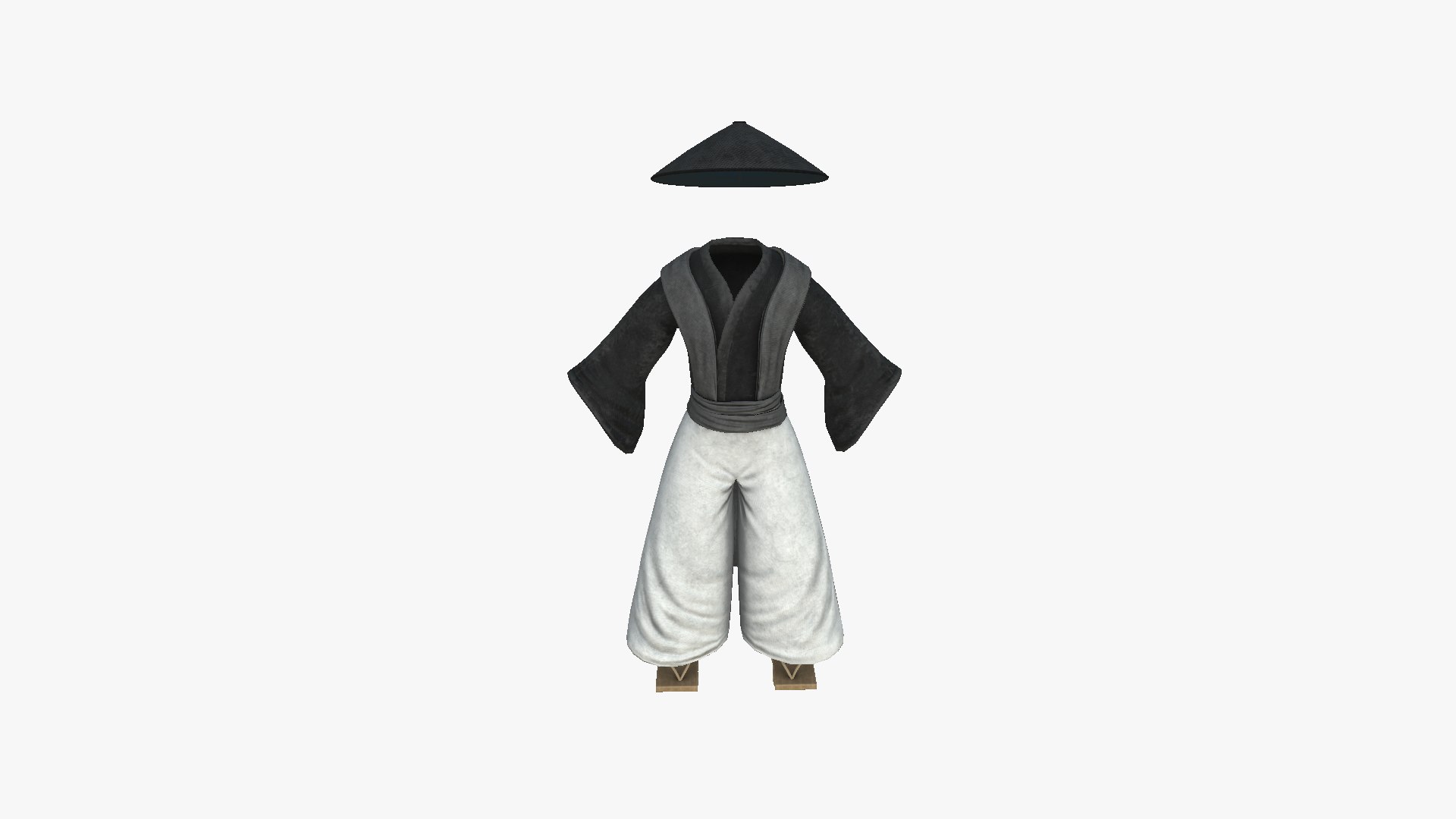 Samurai Old Outfit A09 White Black - Character Clothing Design 3D model https://p.turbosquid.com/ts-thumb/Re/SMGP2d/Dz/r93/png/1705618019/1920x1080/fit_q87/1a199ecee13422bca2119aa5aa45545fe7a7b4e2/r93.jpg