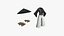 Samurai Old Outfit A09 Bianco Nero - Design di abbigliamento di carattere