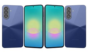 3D Samsung Galaxy A27 5G Blue