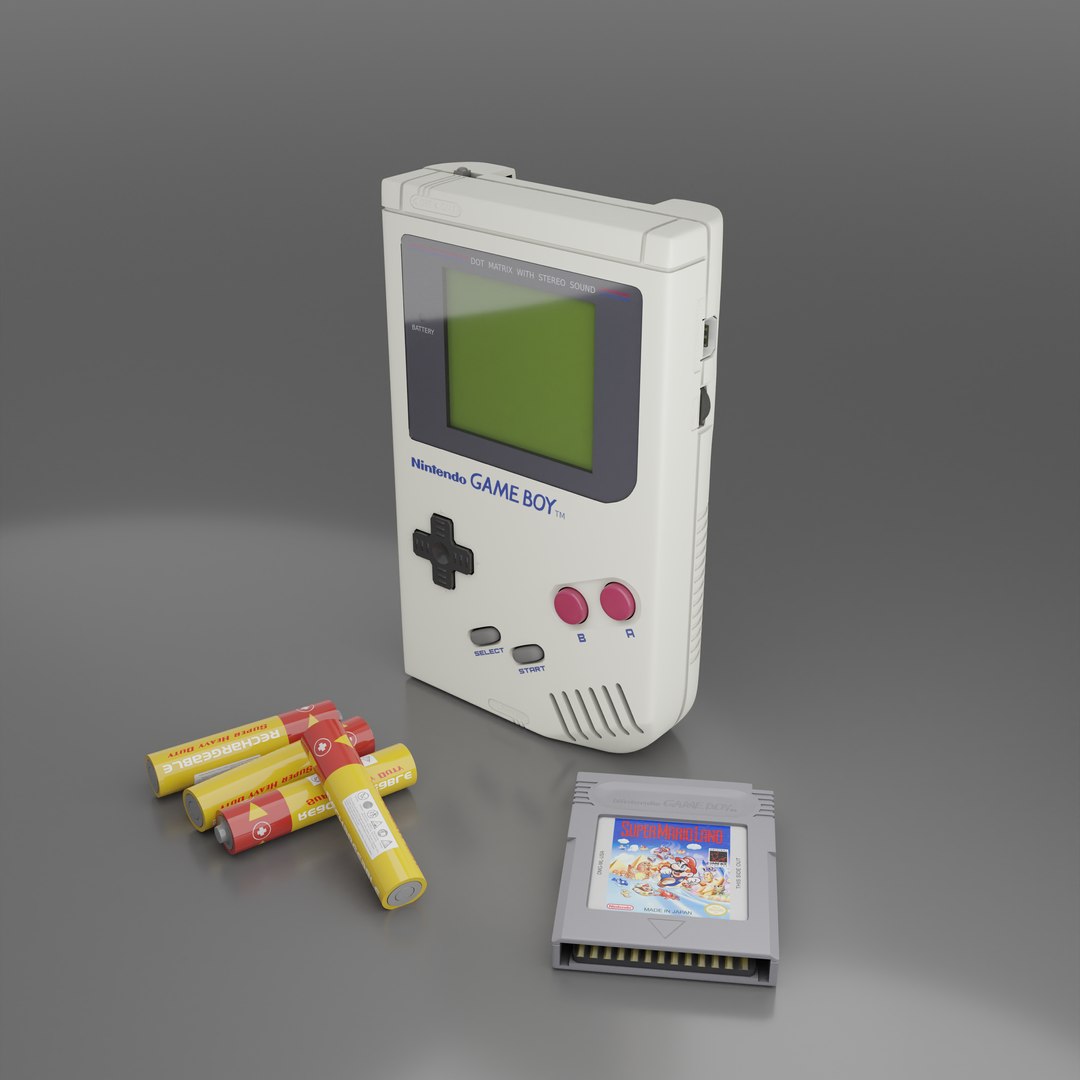 3D Nintendo Gameboy - TurboSquid 1917163