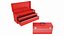 Portable toolbox chest with carrying handle set