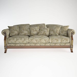 sofa 3 seat angelo cappellini 3d model