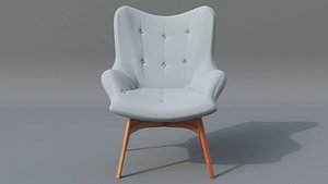 3D model chair interior