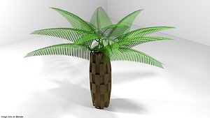 palm tree oil model