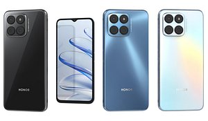 Honor 70 Lite All Colors Low Poly 3D model