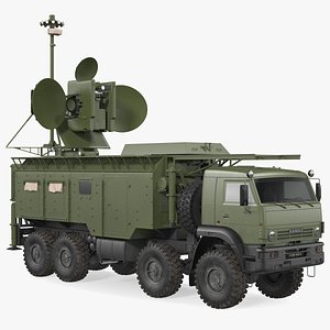 Krasukha 4 1RL257 Mobile Electronic Warfare System