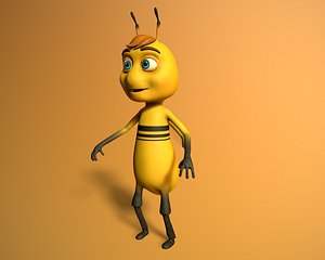 cartoon bee 3D