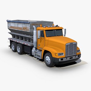 Freightliner FLD 120 2000 Fertilizer tender truck s02 model