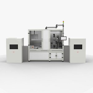 Automatic Loading Unloading and Laser Marking ECU Machine model