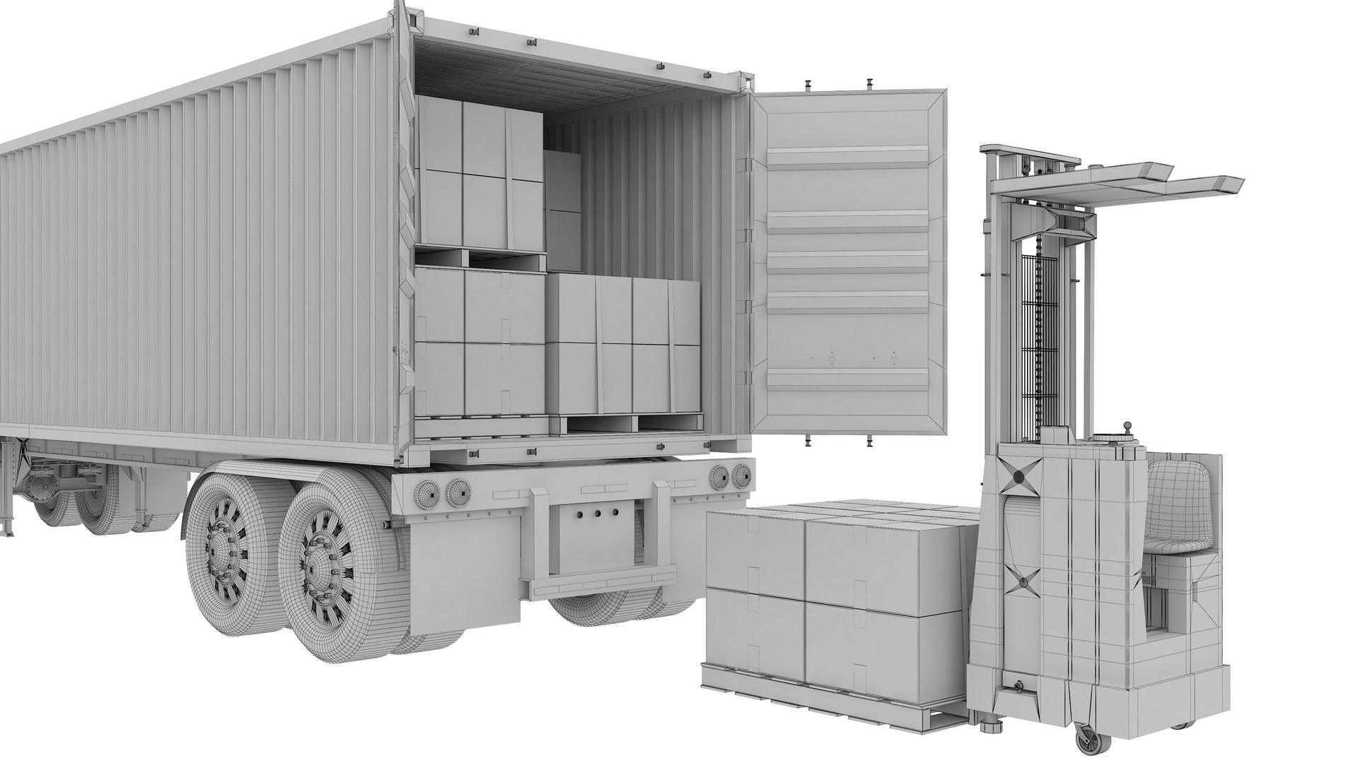 3D Container Cargo Trailer Truck and Forklift https://p.turbosquid.com/ts-thumb/Re/z4DKZl/MS/containercargotrailertruckandforklift19/jpg/1756984198/1920x1080/fit_q87/170105c2efbe5a164999dff67fbe337fbe049c36/containercargotrailertruckandforklift19.jpg