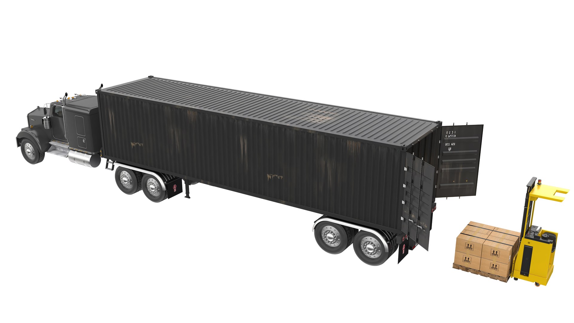 3D Container Cargo Trailer Truck and Forklift https://p.turbosquid.com/ts-thumb/Re/z4DKZl/bg/containercargotrailertruckandforklift18/jpg/1756984197/1920x1080/fit_q87/1b91b44beef5a9dec9ca1dff8b4ec12933f9674b/containercargotrailertruckandforklift18.jpg
