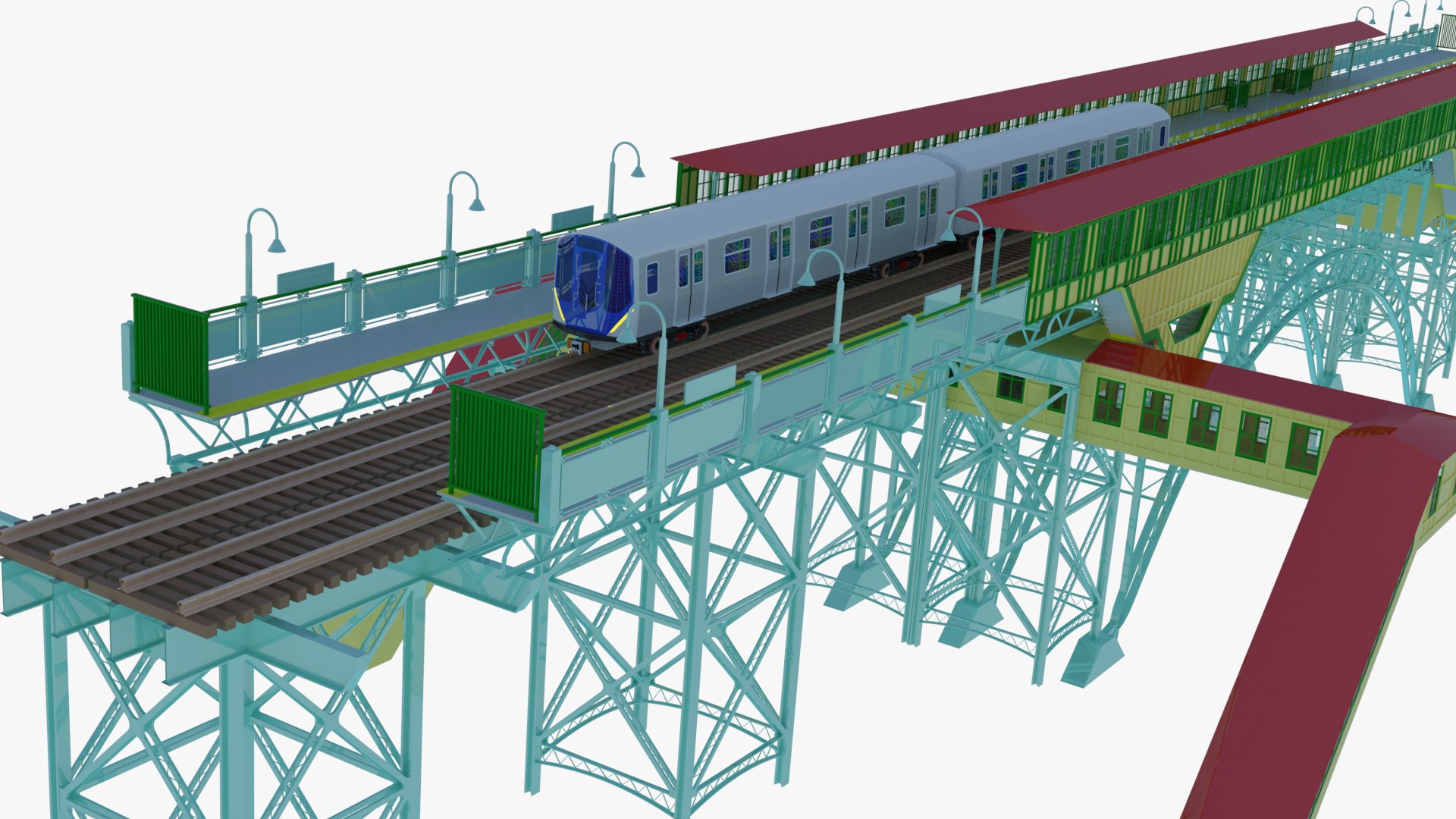 3D Model Nyc Metro Train - TurboSquid 1475022
