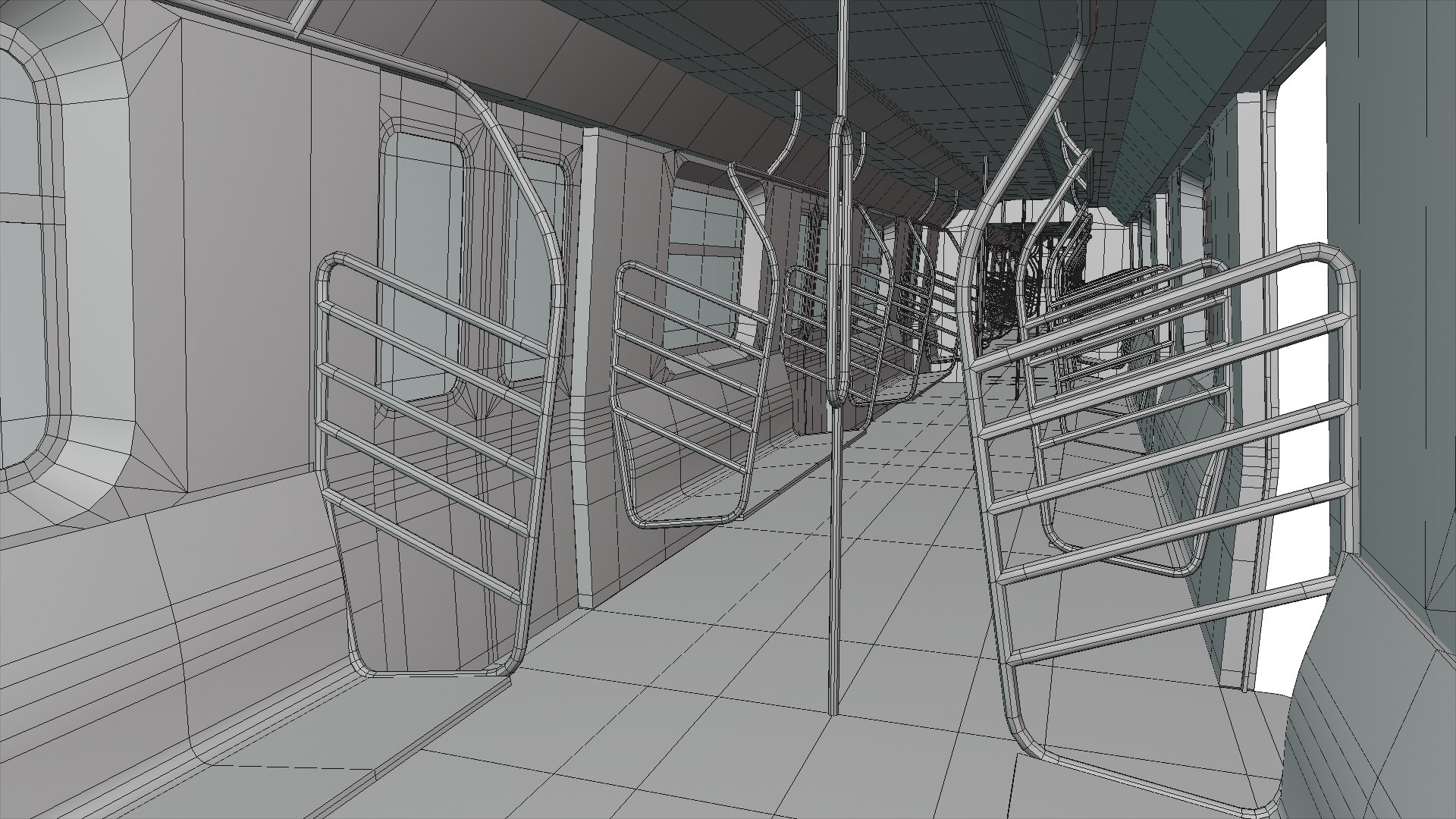 3D Model Nyc Metro Train - TurboSquid 1475022