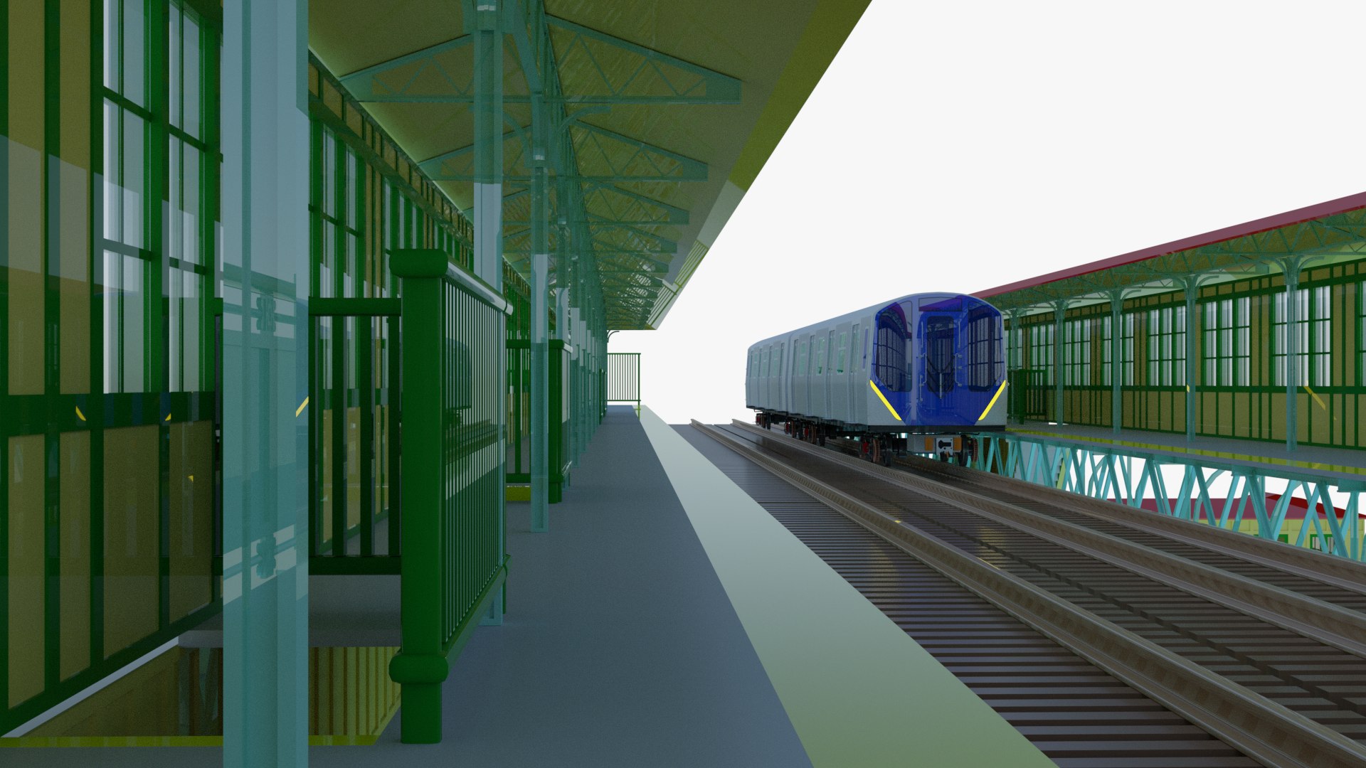 3D Model Nyc Metro Train - TurboSquid 1475022