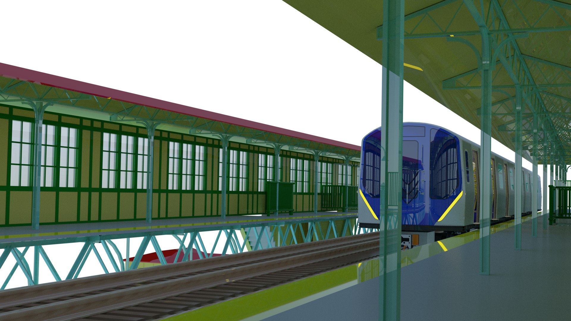 3D Model Nyc Metro Train - TurboSquid 1475022