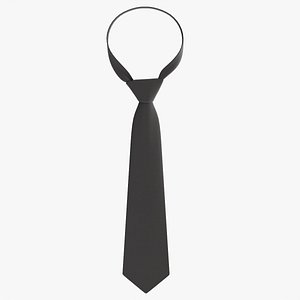 Classic necktie 03 black