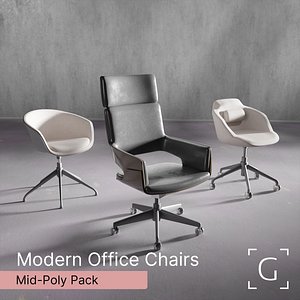 3D Modern Seating Set model