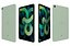 3D Apple iPad Air 4 2020 Green Low Poly