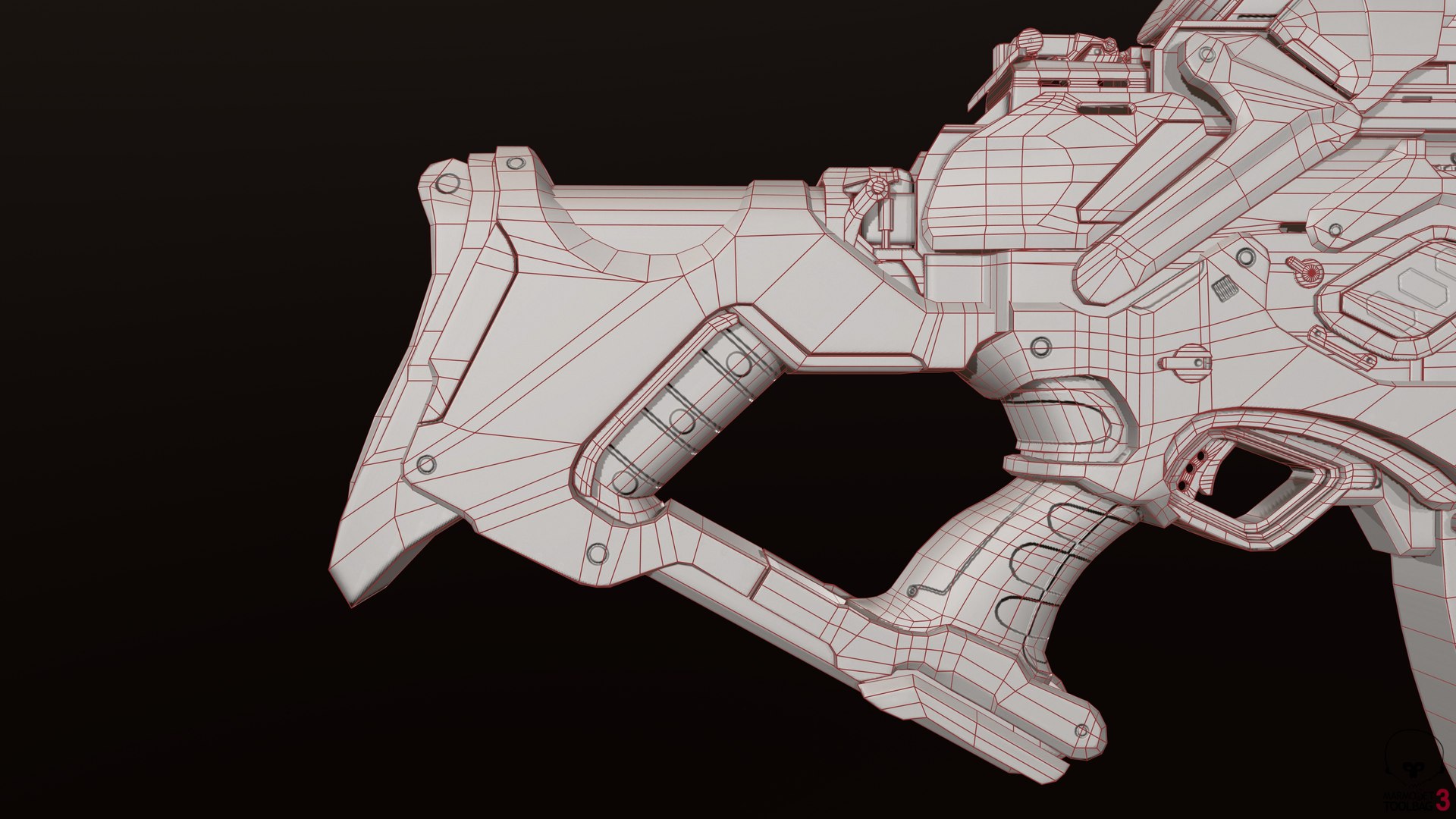 Advanced Gun 3D Model - TurboSquid 1360452