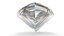 3D Pear Cut Diamond
