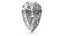 3D Pear Cut Diamond