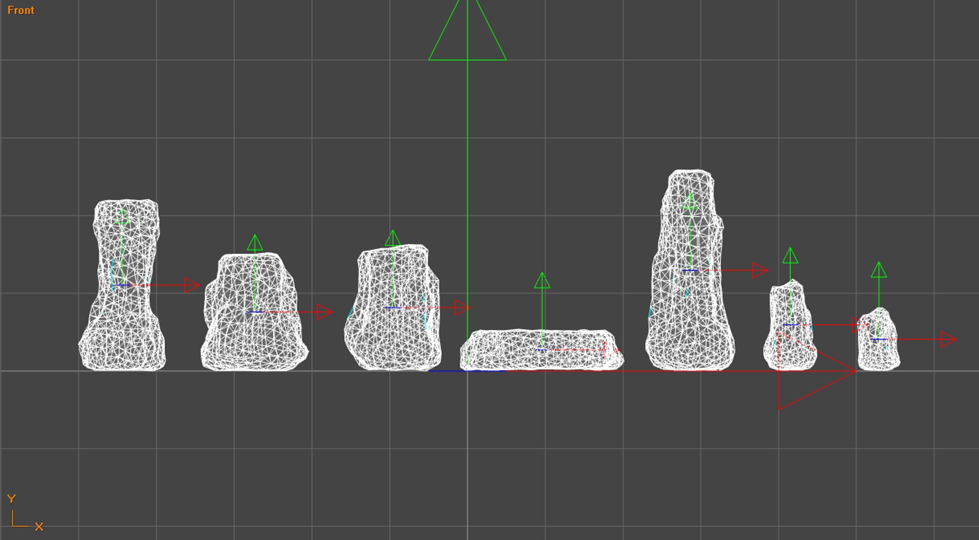 Free 3D Rock Set 05 - Base - TurboSquid 1762493