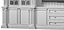 blk wood classical tv cabinet 004