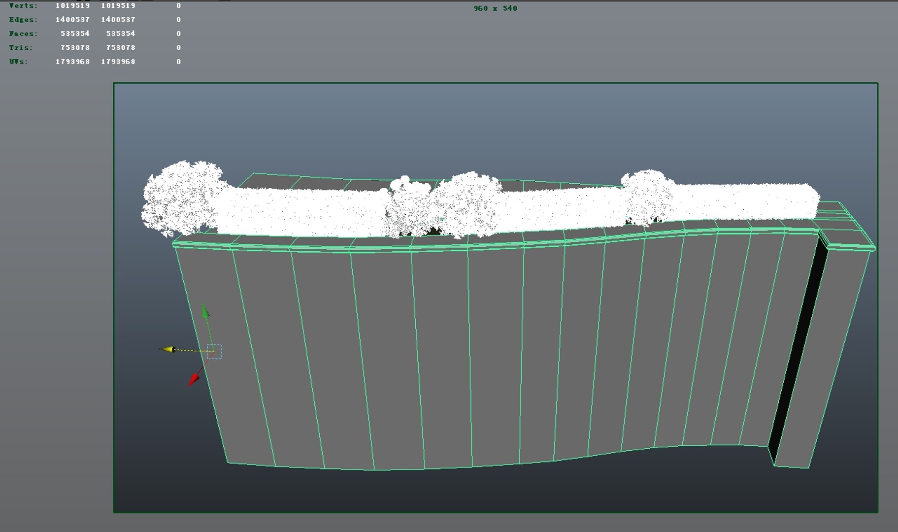 plant bush 3d model